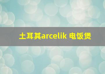 土耳其arcelik 电饭煲